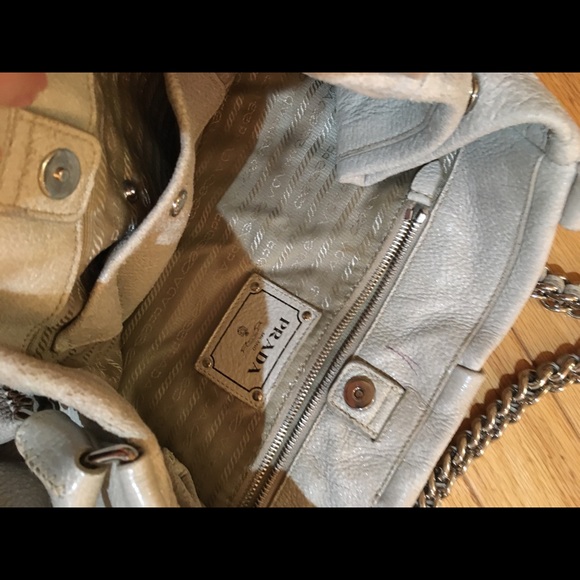 SOLD Authentic Prada Handbag Cervo Lux Chain - Picture 11 of 16